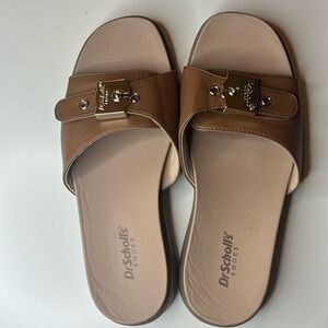 Dr Scholls sandals shoes women’s size 6.5 comfort shoe soft sole wide fit